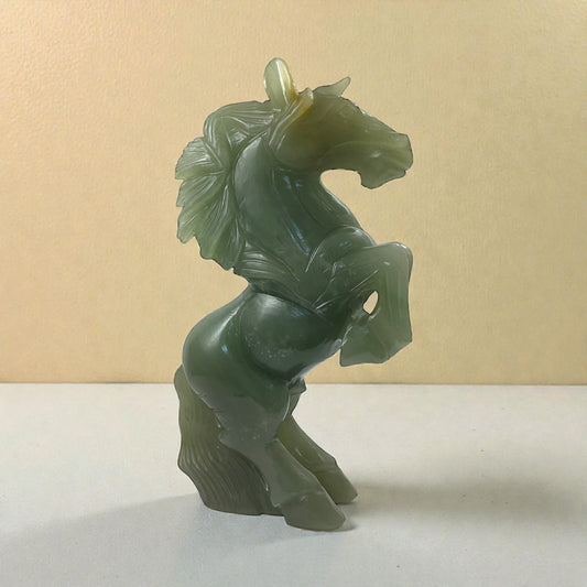 Green Aventurine Horse