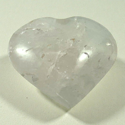 Clear Quartz Heart