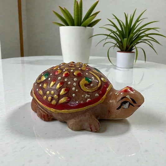 Yellow Aventurine Turtle