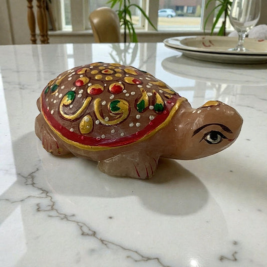 Yellow Aventurine Turtle