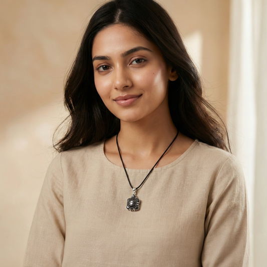 Magnetite Turtle Pendant