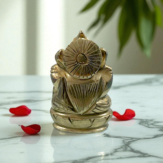 Original Pyrite Lakshmi Ji Idol for Wealth & Financial Stability