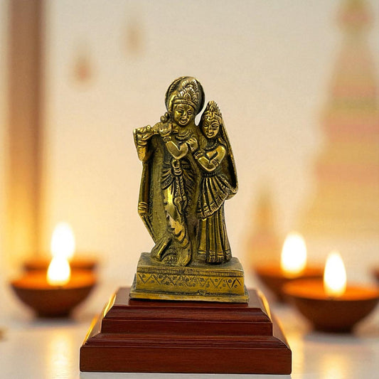 Brass Radha-Krishna ji