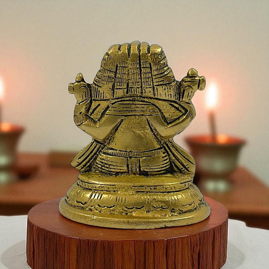 Brass ganesha 5 faces