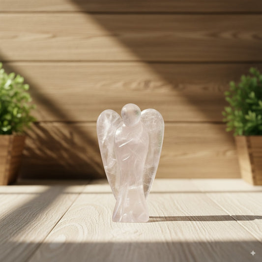 Rose Quartz Angel-3