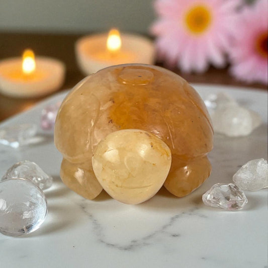 Yellow Aventurine Turtle