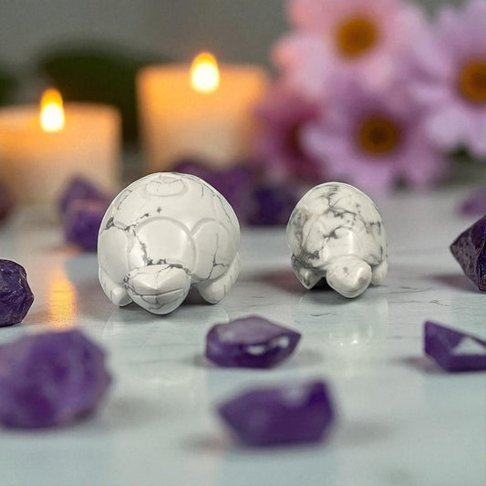 Howlite Turtle