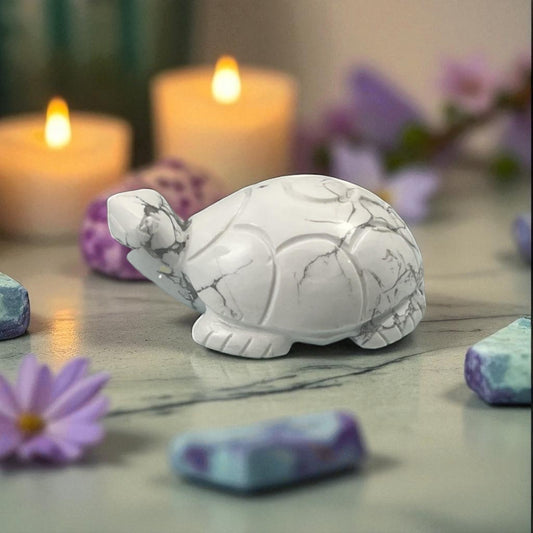 Howlite Turtle