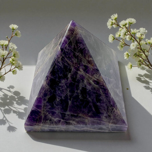 Amethyst pyramid
