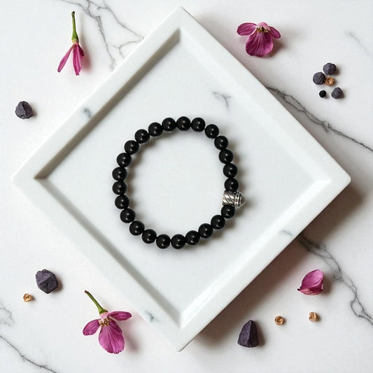 Black Obsidian Stress Relief & Focus Bracelet