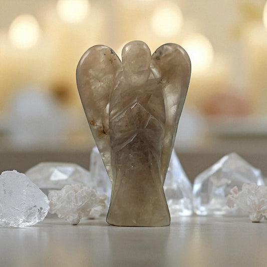 Smoky Quartz Angel-1