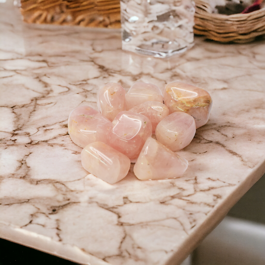 Rose Quartz Tumble Stones