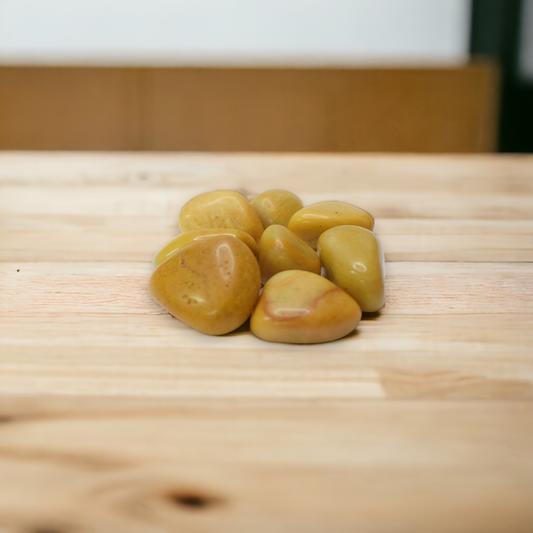 Yellow Jasper Tumble Stones