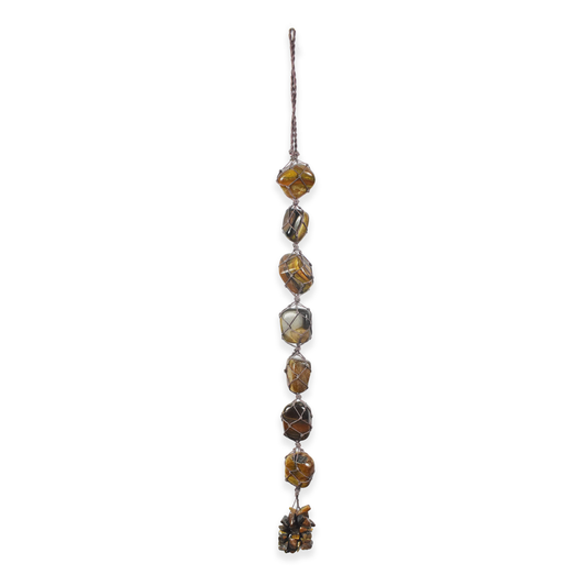 Tiger Eye Tumble Stones For Car Hanging & Door Hanging