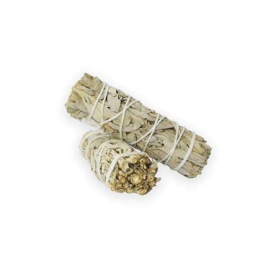 4" Natural California White Sage Smudge Sticks