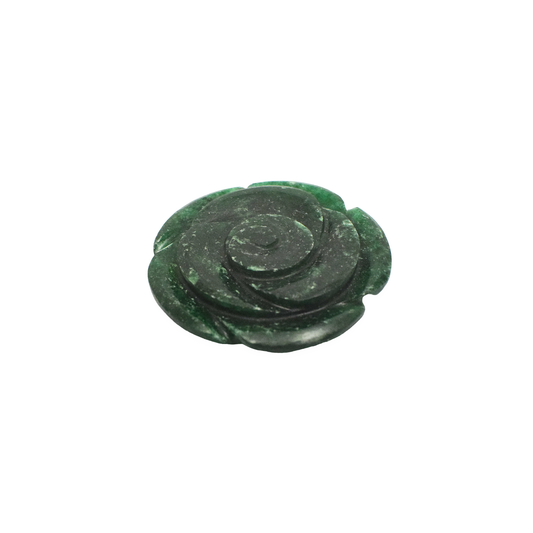 1.5" Green Jade Rose Flowers for Showpiece, Vastu & Feng Shui