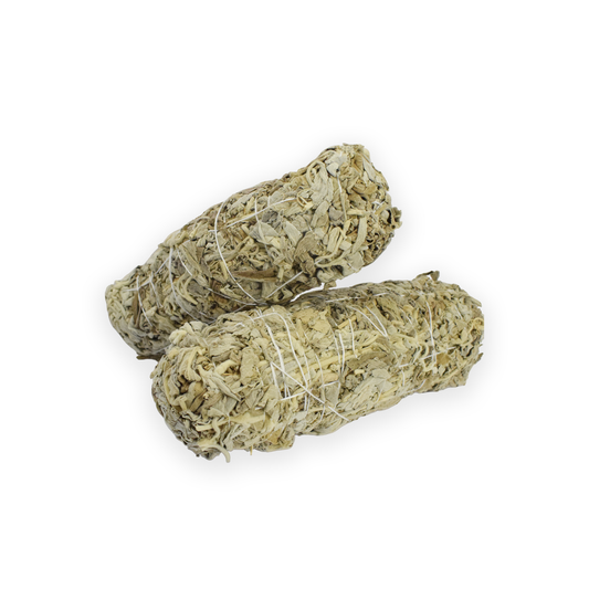 8" Natural Indian White Sage Smudge Sticks