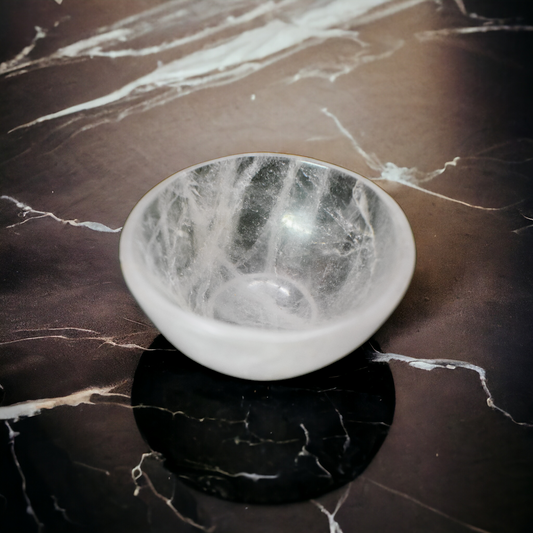 3" Crystal Quartz Crystal Bowl