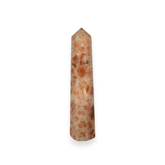 3.4" Natural Sunstone Pencil Crystal Wand For Reiki