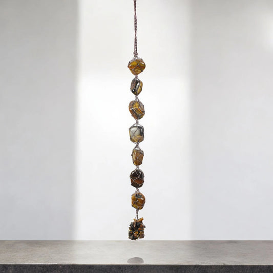 Tiger Eye Tumble Stones For Car Hanging & Door Hanging