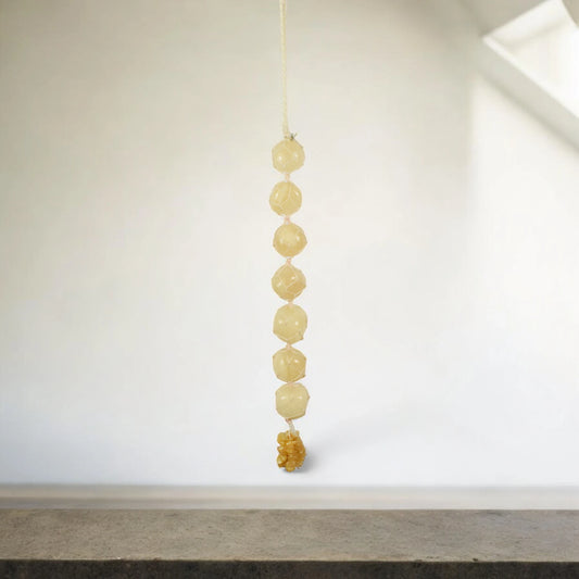 Citrine Tumble Stones For Car Hanging & Door Hanging