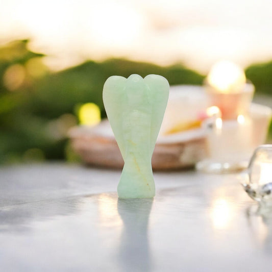 Green Aventurine Angel-1