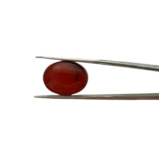 Carnelian Oval Cabachon - 17.1 Carat