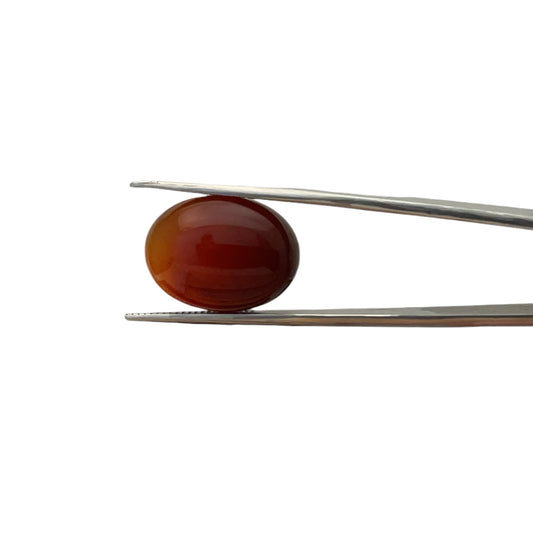 Carnelian Oval Cabachon - 17.8 Carat