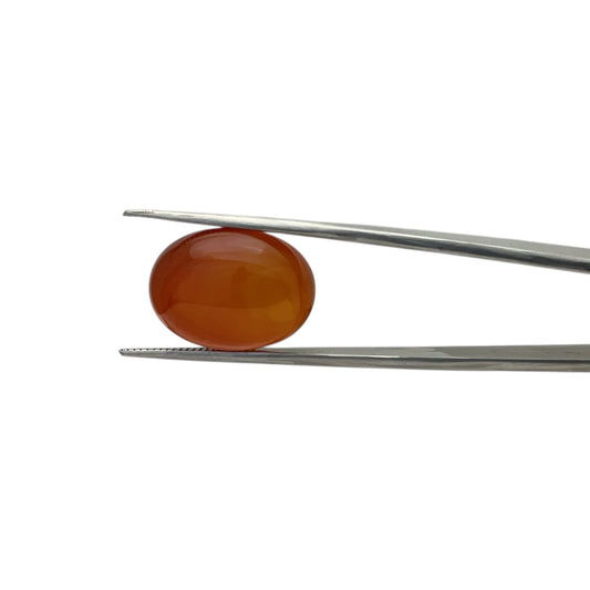 Carnelian Oval Cabachon - 17.9 Carat