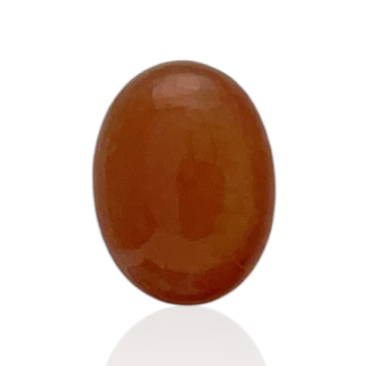 Carnelian Oval Cabachon - 17.6 Carat