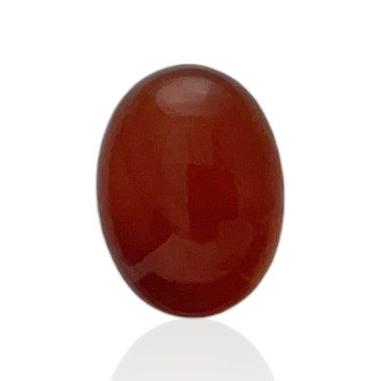 Carnelian Oval Cabachon - 16.8 Carat