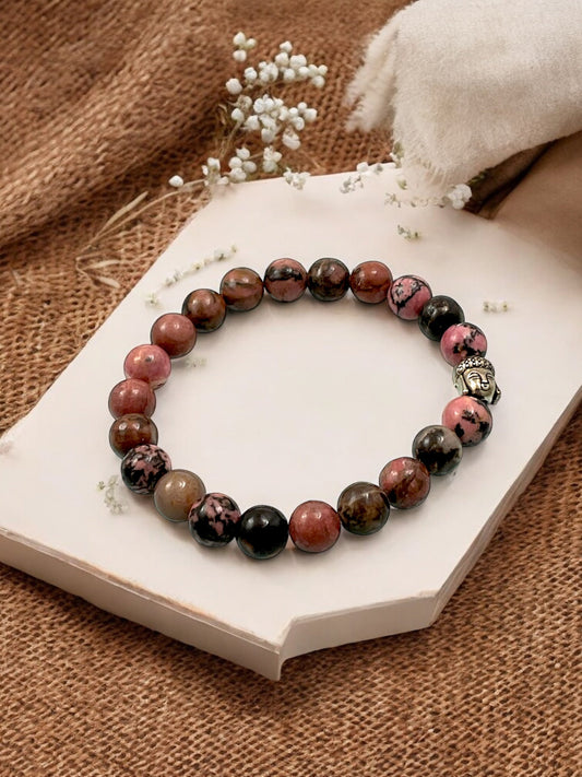Rhodonite Bracelet 8mm