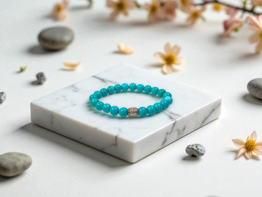 Tourquise (Firoza) Bracelet 8 mm Beads