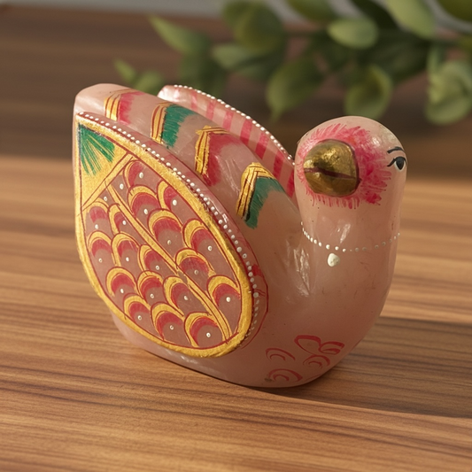 Rose Quartz Printed Ducks