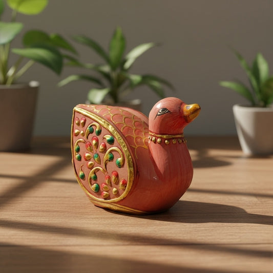 Rose Quartz Printed Ducks