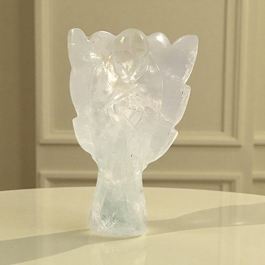 Clear Quartz Angel Statue