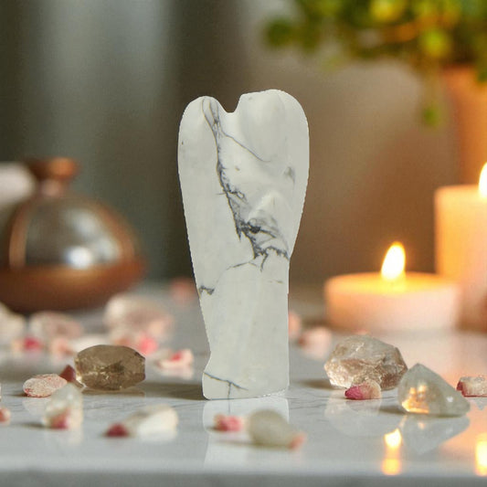 Howlite Angel-1