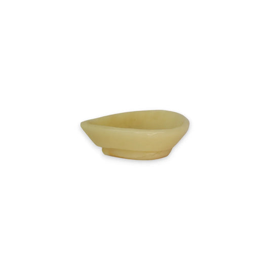 Natural Yellow Aventurine Crystal Deepak(Diya) Perfect For Gift Diya