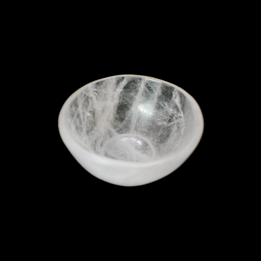 3" Crystal Quartz Crystal Bowl