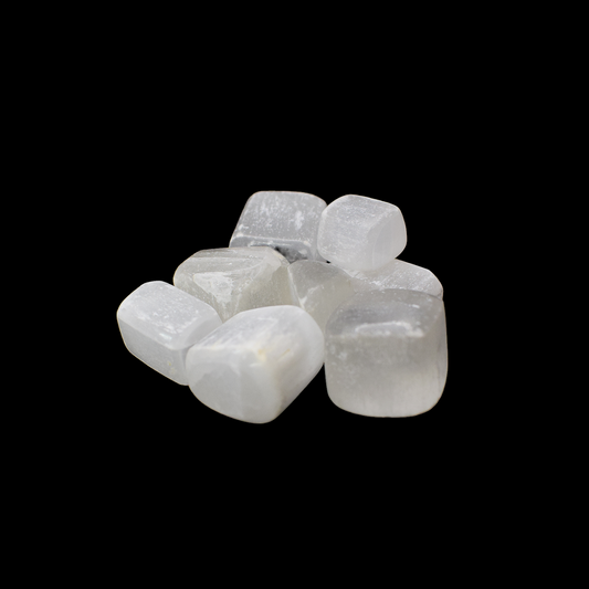 Selenite Tumble Stones