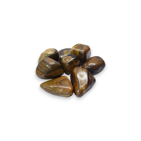 Tiger Eye Tumble Stones