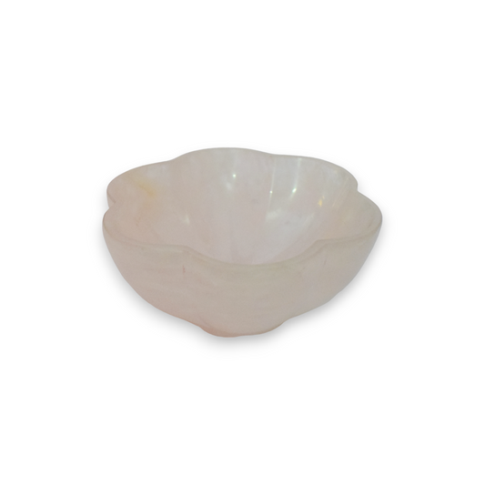 3.5" Rose Quartz Crystal Bowl