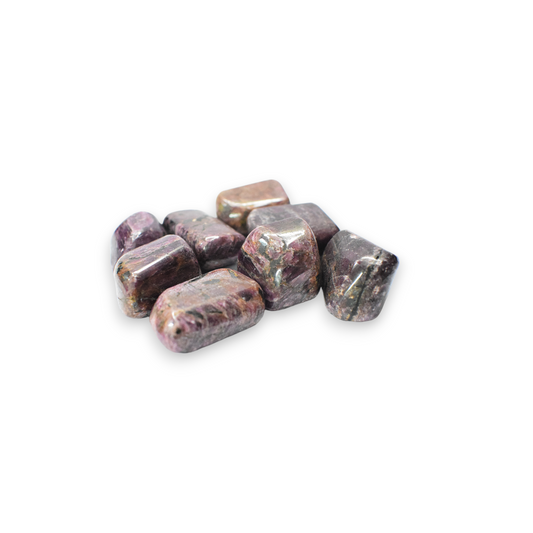 Ruby Zosite Tumble Stones