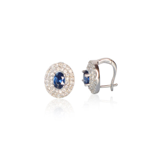 Isabella 92.5 Sliver Earrings