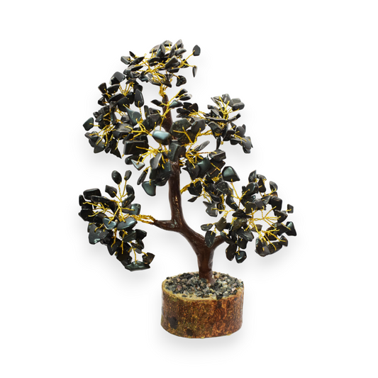 Black Tourmaline Crystal Tree 350 Beads (self-confidence & prosperity)