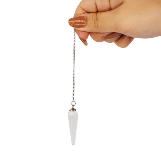 White Crystal Dowser/Pendulum