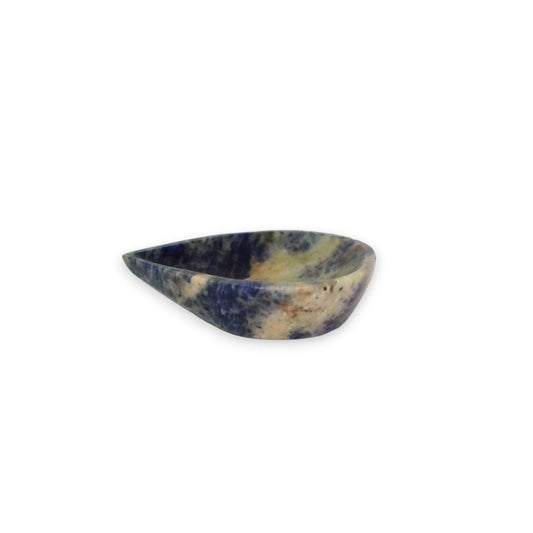 Natural Sodalite Crystal Deepak(Diya) Perfect For Gift Diya