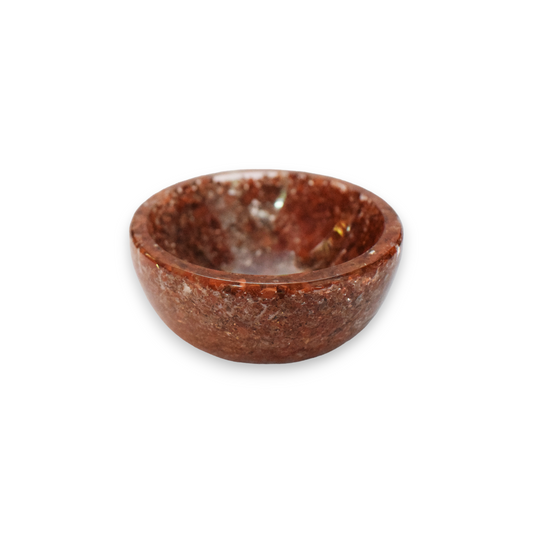 2.75" Orgone Red Jasper Crystal Bowl