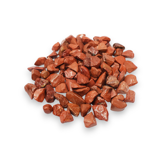 Natural Red Jasper Crystal Chips