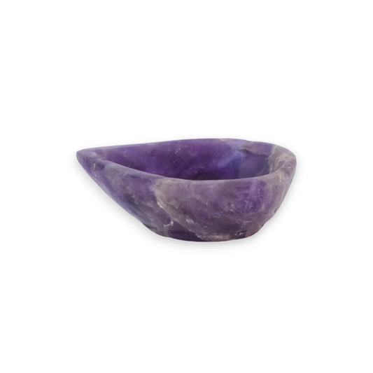 Natural Amethyst Crystal Deepak(Diya) Perfect For Gift Diya